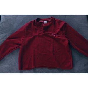 OHIO STATE VARSITY Long sleeve Crop top